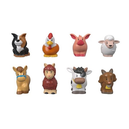 Fisher Price Little People Animals, Set of 8 