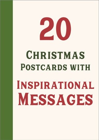 20 Traditional Christmas Postcards with Inspirational Messages ...