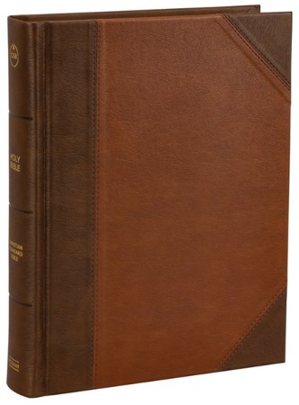 CSB Notetaking Bible, Large Print Edition, Brown/Tan Soft Imitation ...