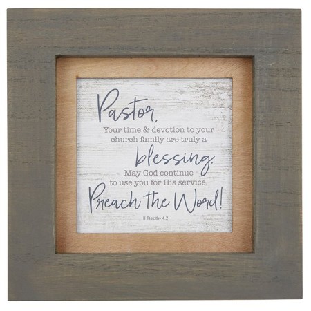 Pastor Framed Art - Christianbook.com