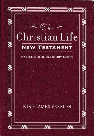 KJV The Christian Life New Testament Burgundy: 9780840701350 ...