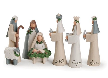 Nativity Scene, 5 pieces - Christianbook.com