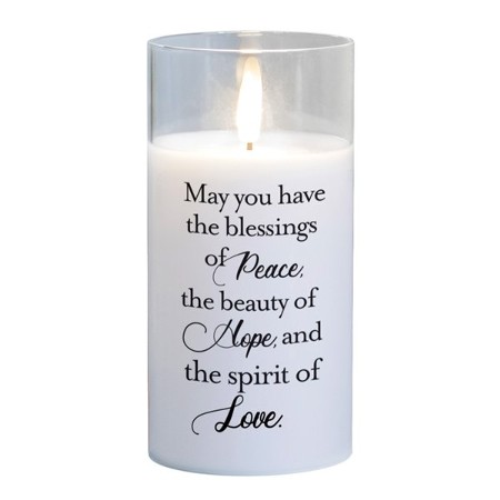 Blessings of Peace, LED Candle - Christianbook.com