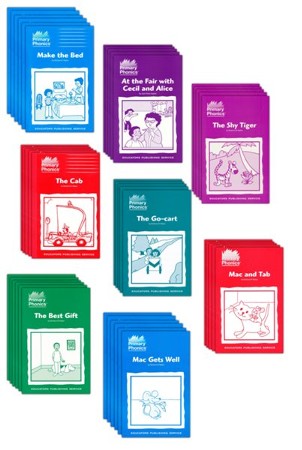 Primary Phonics Storybooks, Complete Starter Set Storybook Sets 1-6  (Homeschool Edition)