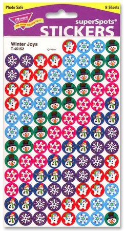 Trend Enterprises Silly Stars superSpots Stickers