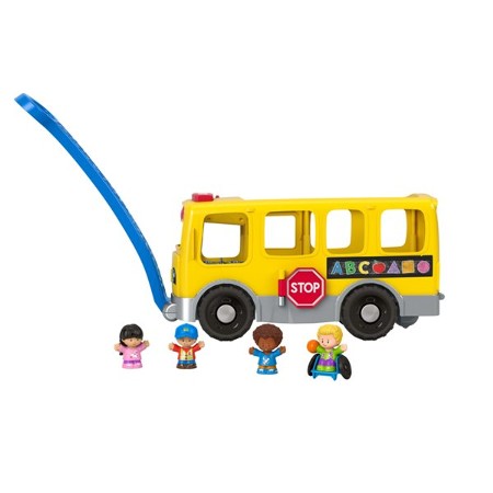 Multicolor Fisher-Price Little People Big Yellow School Bus 