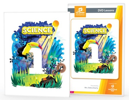 BJU Press Science, Grade 1 DVD Kit - Homeschool Curriculum DVD Video ...