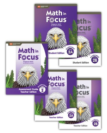 Math in Focus Homeschool Kit, Accelerated (Grades 7-8; 2020 Edition ...