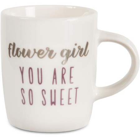 flower girl mug