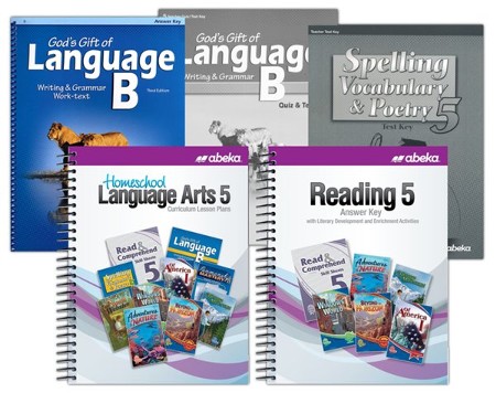 Grade 5 Language Arts Parent Kit, 2022 ed. with Revised Reading Answer ...