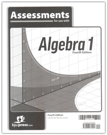 Algebra 1 Assessments (4th Edition; Grade 9): 9781646264940 ...