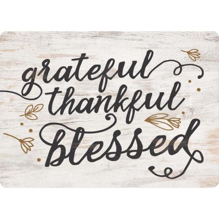 Grateful Thankful Blessed Magnet - Christianbook.com