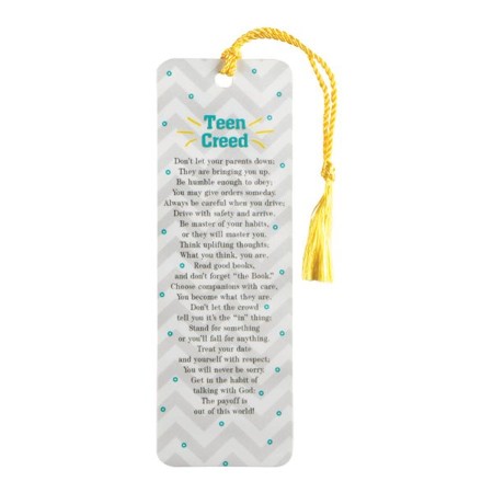 Teen Creed Tassel Bookmark - Christianbook.com