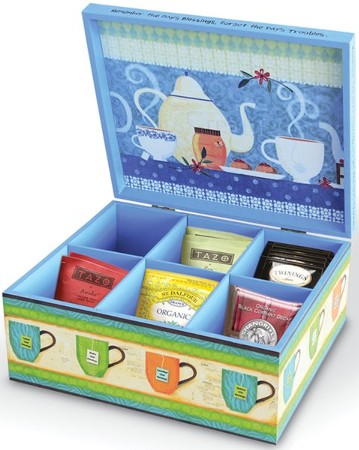 Tea Bag Storage Box 