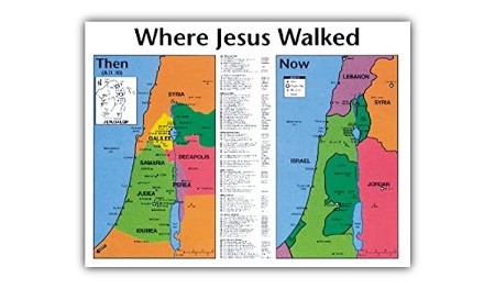 map of where god walked