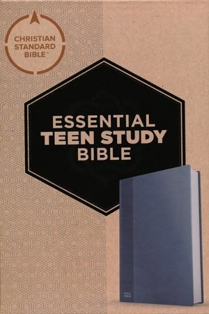 CSB Essential Teen Study Bible--soft Leather-look, Steel: 9781535989855 ...