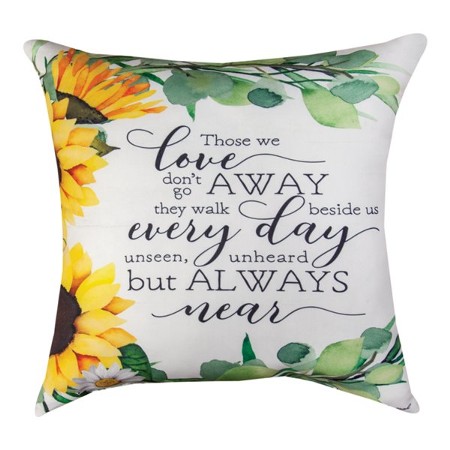 Those We Love Don't Go Away, Pillow: Jennifer Pugh - Christianbook.com