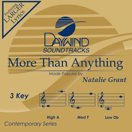 More than Anything, Accompaniment Track: Natalie Grant - Christianbook.com