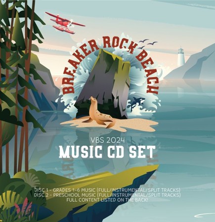 Theme Stickers 10 Sheets - Breaker Rock Lifeway VBS 2024