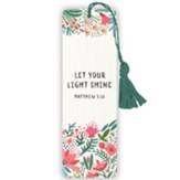 Let Your Light Shine Bookmark With Tassel