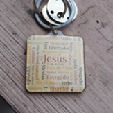 Nombres de Jesus, Llavero acrilico (Names of Jesus Acrilic Keychain)
