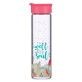 Well With My Soul, Glass Water Bottle