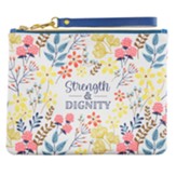 Strength and Dignity Zipper Pouch
