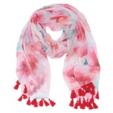 Coral Poppies, Scarf