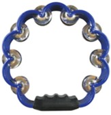 Blue Scalloped Tambourine, 8