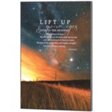 Lift Up Your Eyes Isaiah, 40:26, Starry Sunset, Wall Plaque