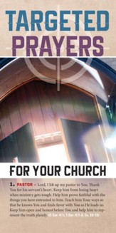 Targeted Prayers for Your Church - 50 Pack