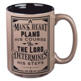 A Man's Heart Mug, with Gift Box