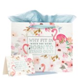 Born To Stand Out, Large Gift Bag With Card