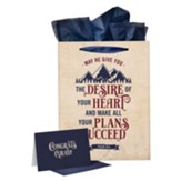 Desires Of Your Heart Gift Bag With Card, Large