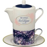 Be Still Ceramic Tea For One