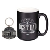 The World's Best Dad Mug And Keyring Gift Set