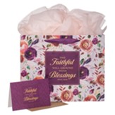 Abound With Blessings Gift Bag With Card, Large