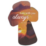 I Am With You Always Cross 12 pc Bookmark Pack