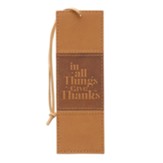 In All Things Give Thanks Bookmark