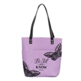 Be Still And Know Bible Tote