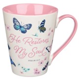 He Restores My Soul Ceramic Mug