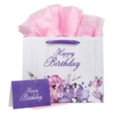 Happy Birthday Gift Bag With Card, Large