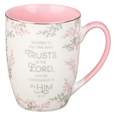 Blessed Who Trust In The Lord Ceramic Mug
