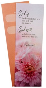 God is in the Midst of Her Bookmarks, Pack of 25