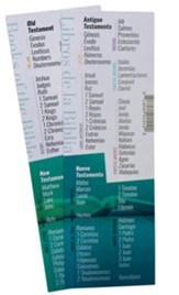 Books of the Bible Bookmarks, Pack of 25