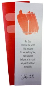 God so Loved the World Bookmarks, Pack of 25