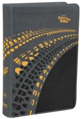NKJV, Adventure Bible, Soft  leather-look, Gray, Full Color