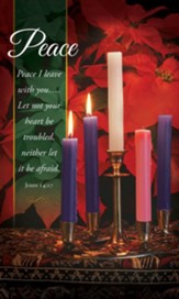 Peace I Leave With You (John 14:27) 3' x 5' Fabric Banner