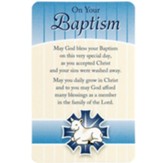 On Your Baptism Pocket Card