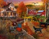 Country Inn & Farm Puzzle, 1000 Pieces